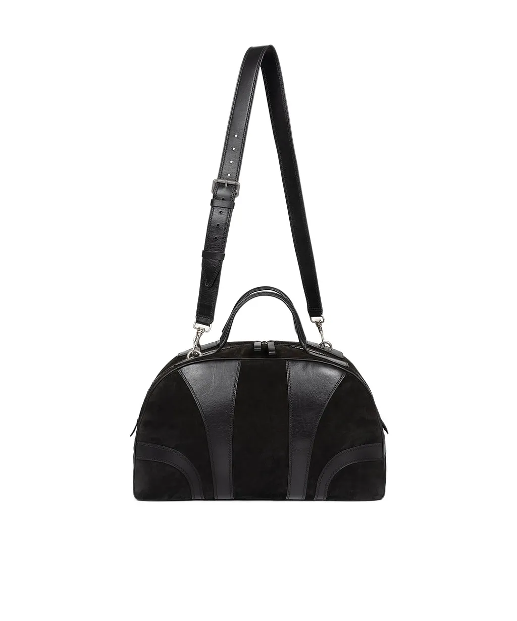 Suede Duffle Bag