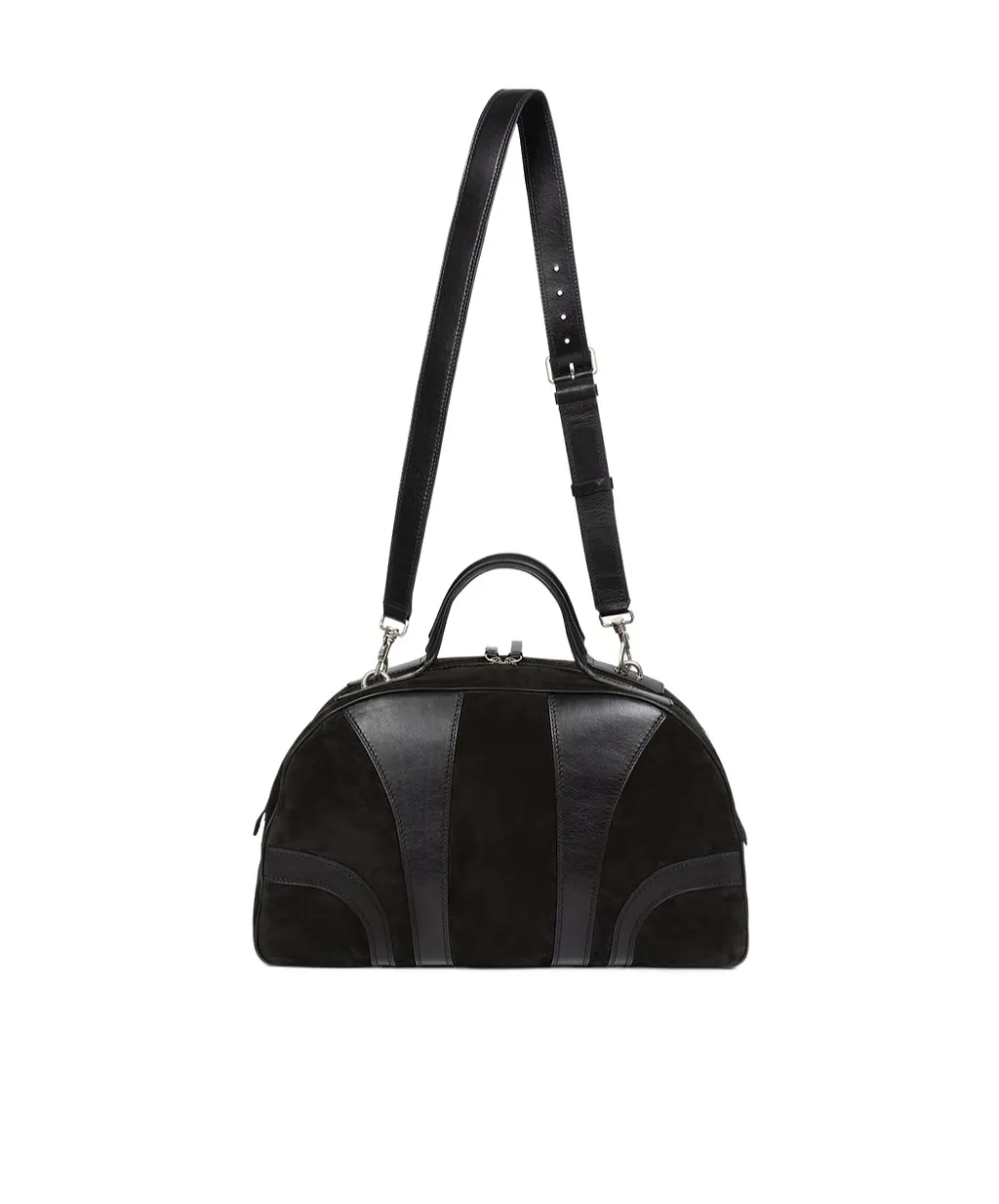 Suede Duffle Bag