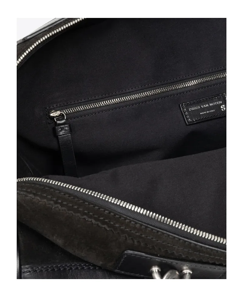 Suede Duffle Bag