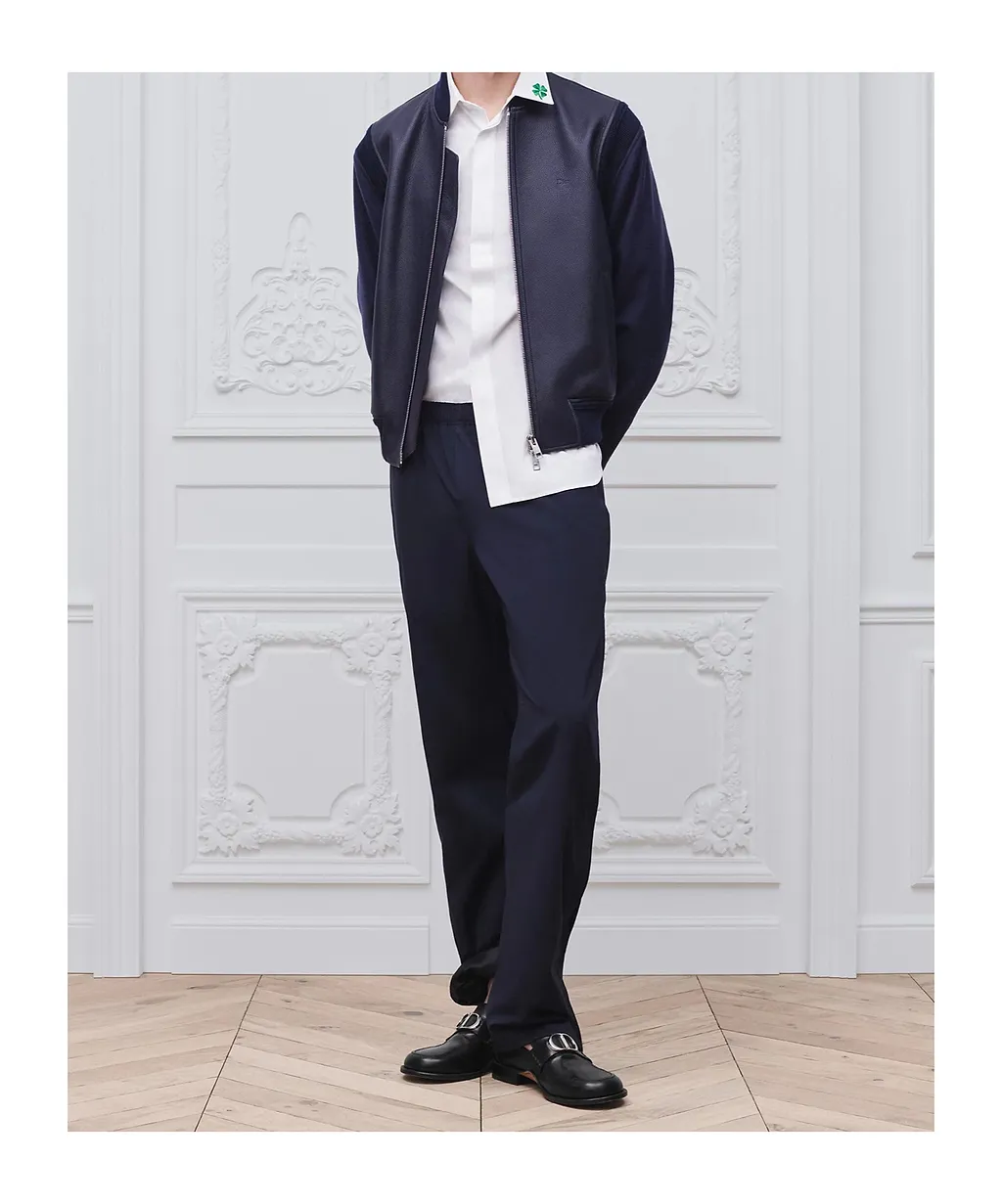Zipped Blouson Jacket