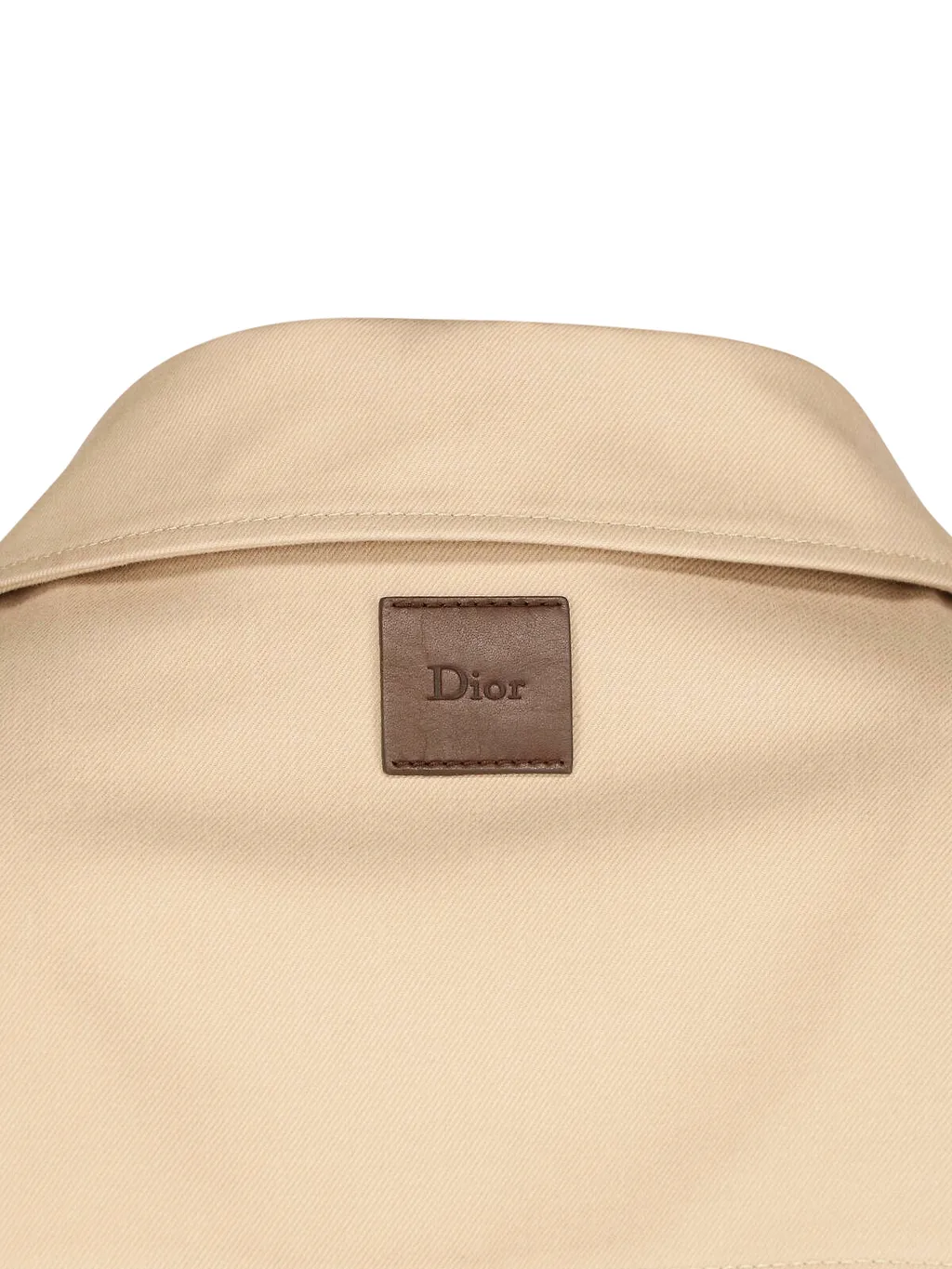 Workwear Jacket With Dior Embroidery