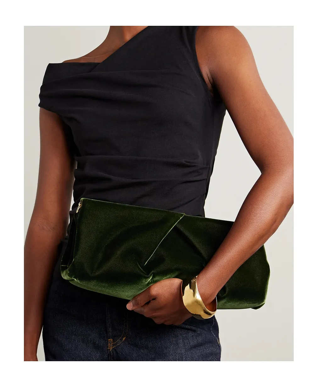Velvet Shoulder Bag