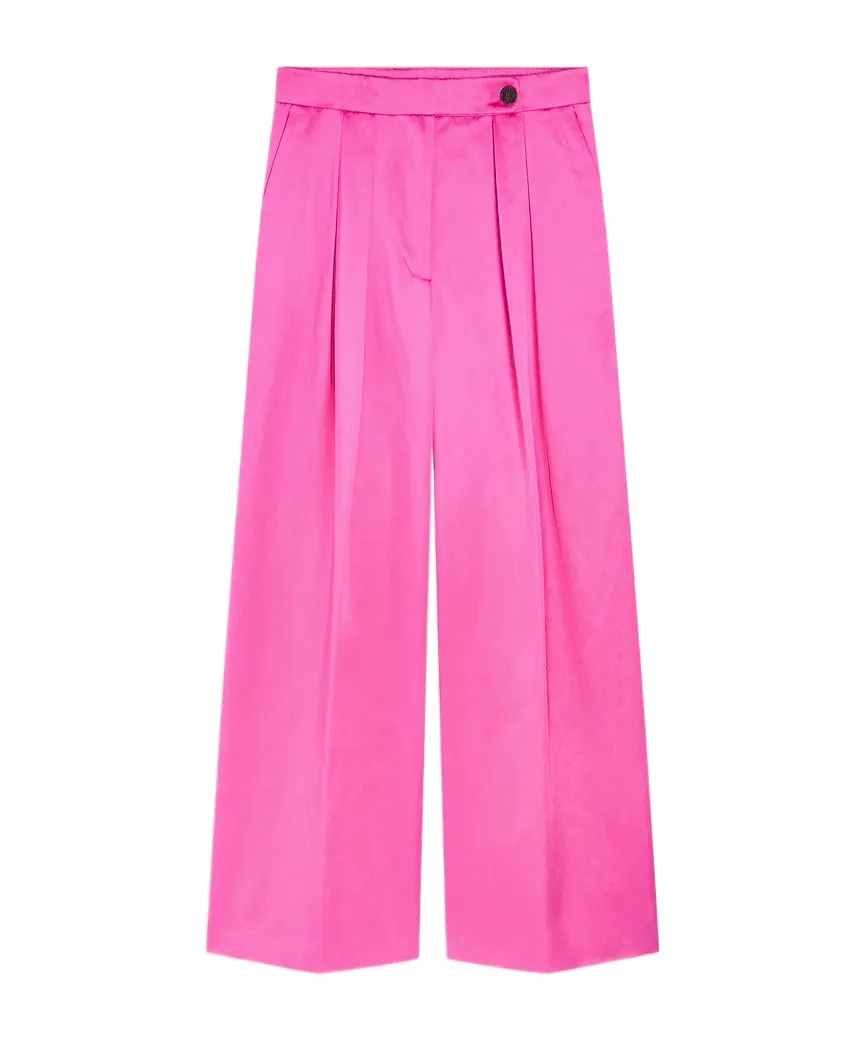 Dries Van Noten Pleated Tailores Palazzo Pants