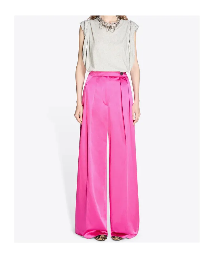 Dries Van Noten Pleated Tailores Palazzo Pants