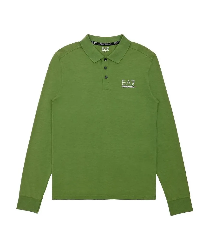 Polo Shirt With Logo Pattern