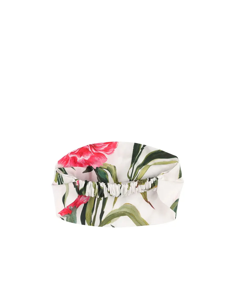Flower Printed Cotton Headband