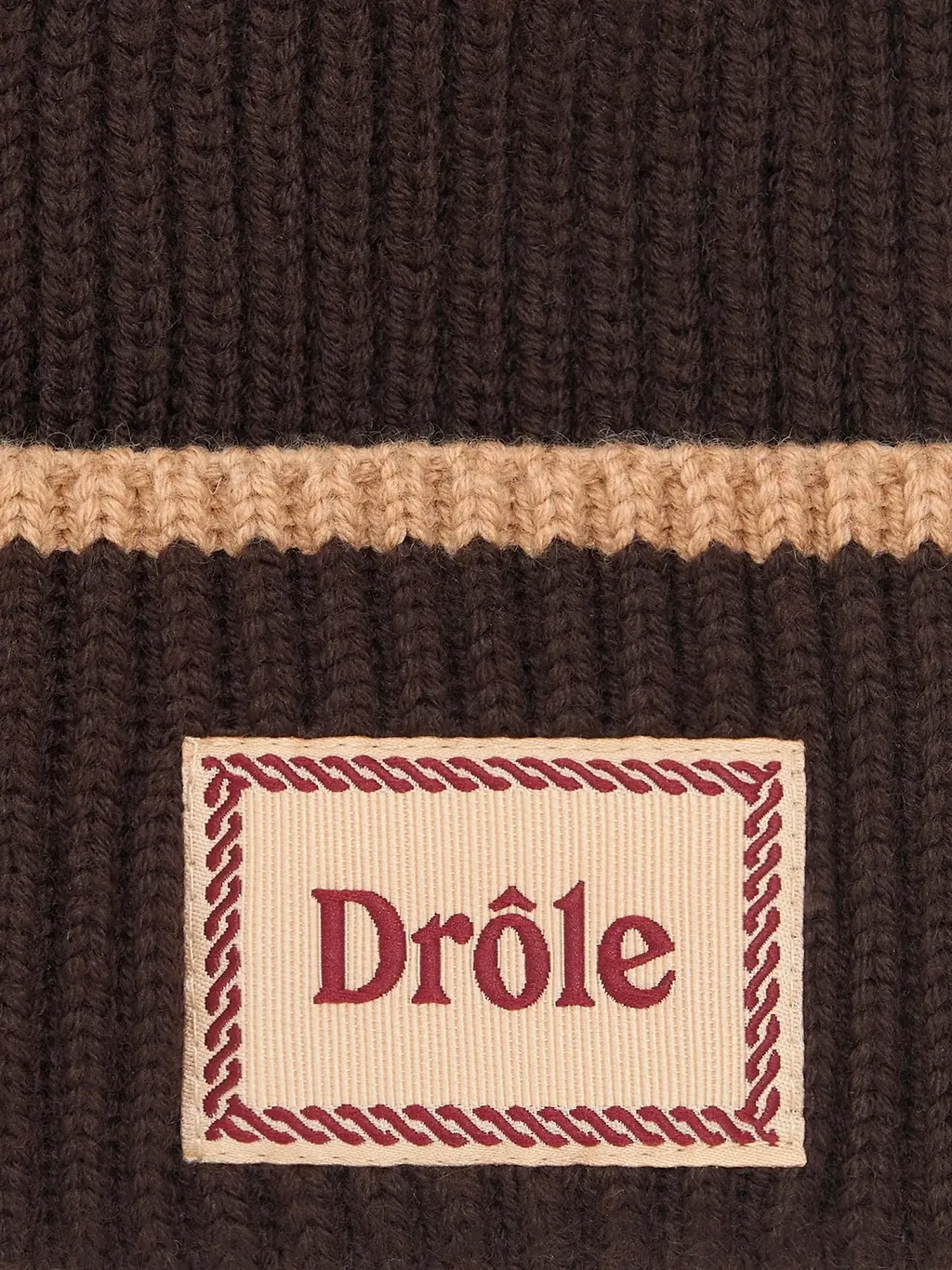 DrÔLe De Monsieur Le Bonnet Laine Beanie