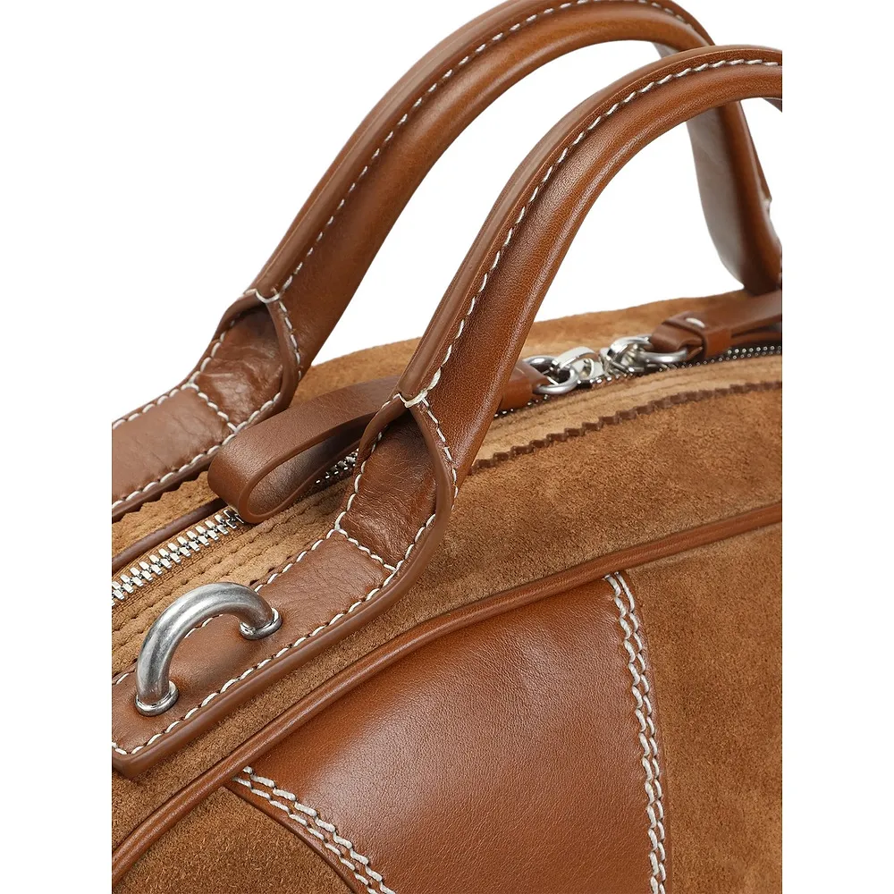 Zippered Shoulder Bag