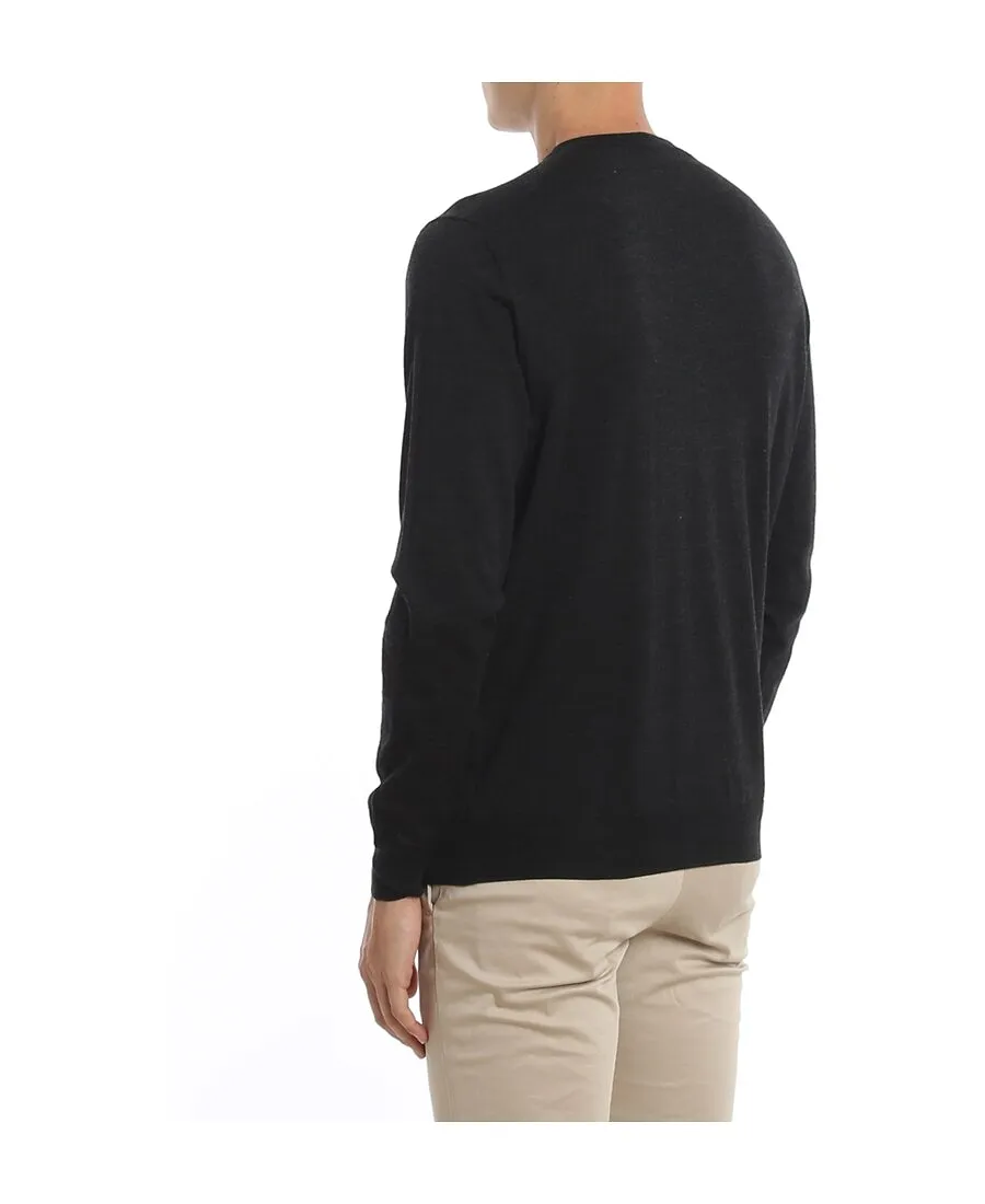 V-Neck Knitted Jumper