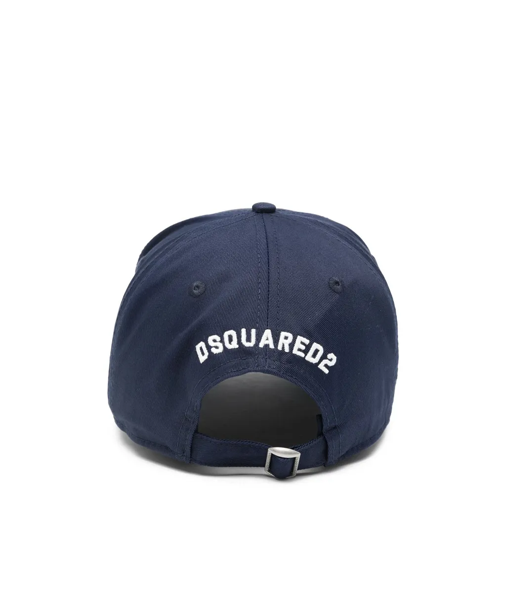Blue Cotton Baseball Cap