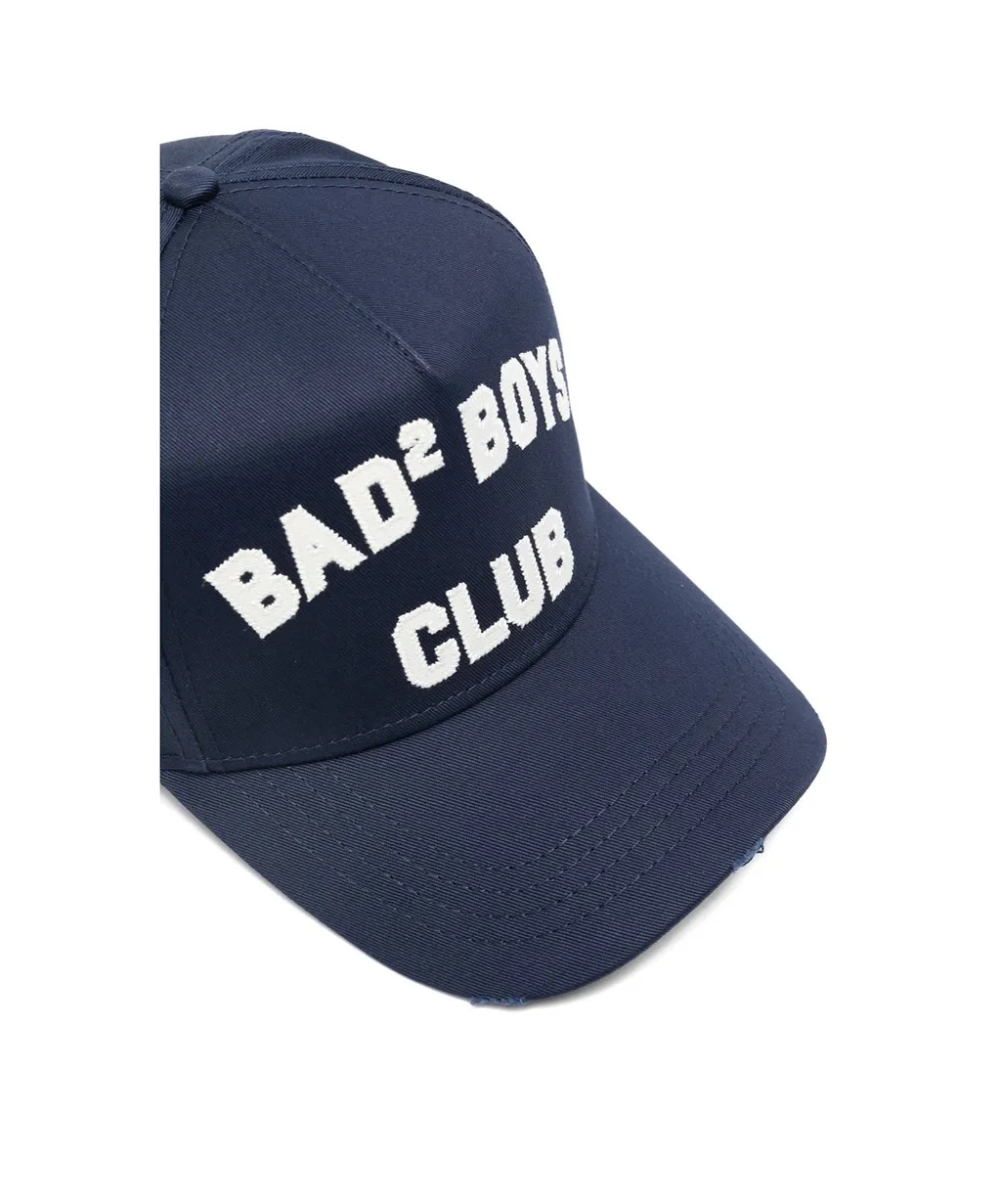 Blue Cotton Baseball Cap