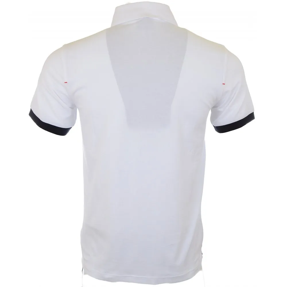 Striped Lapel Polo Shirt