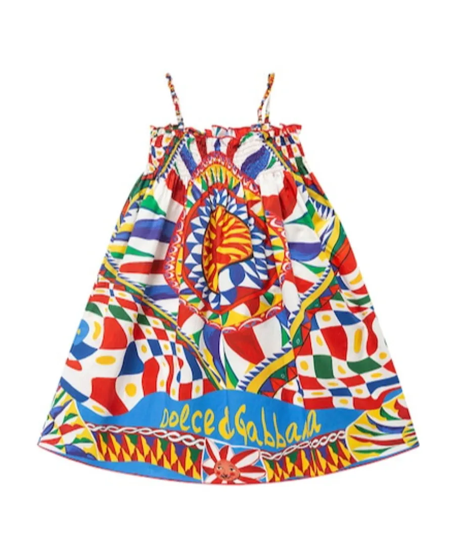 Carretto Printed Dress