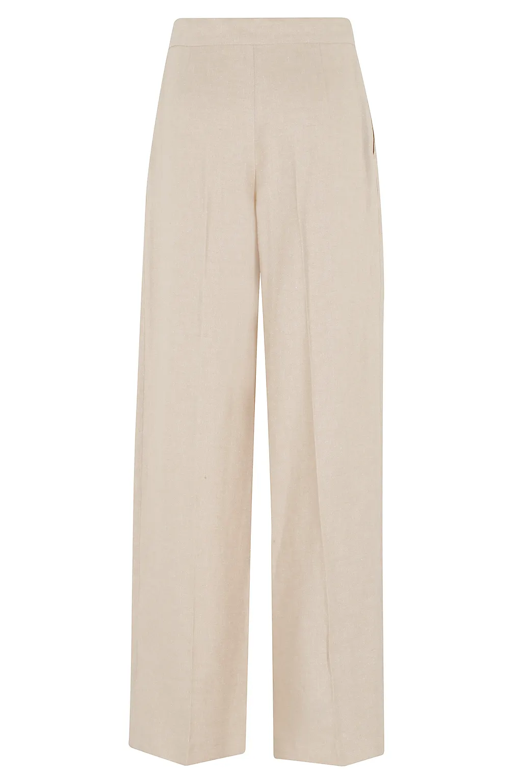 Button-Closure Trousers