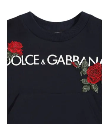 Logo Floral Pattern Sweater