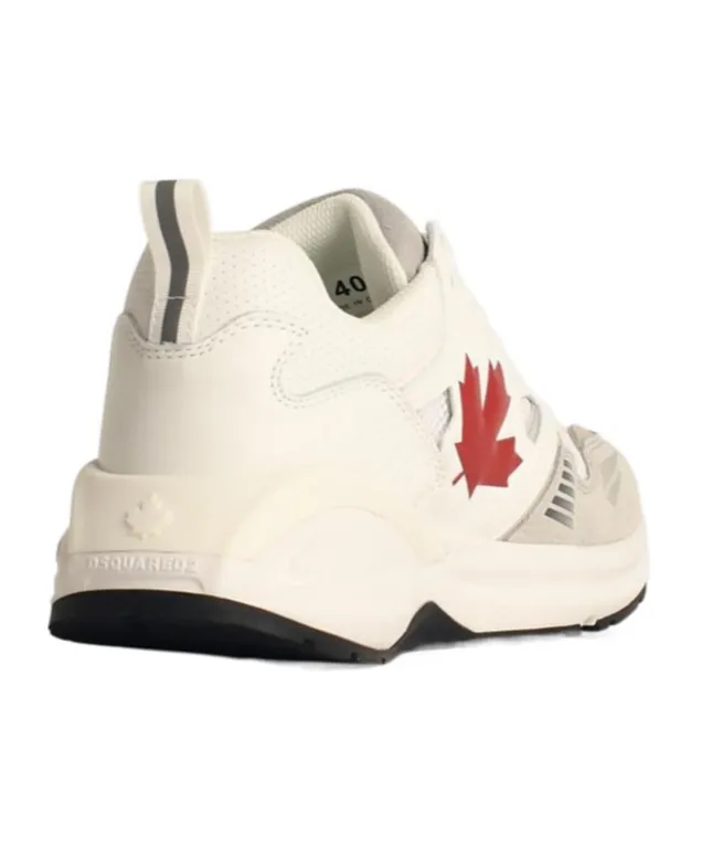 Dsquared2 Dash Maple Leaf Quilted Sneakers