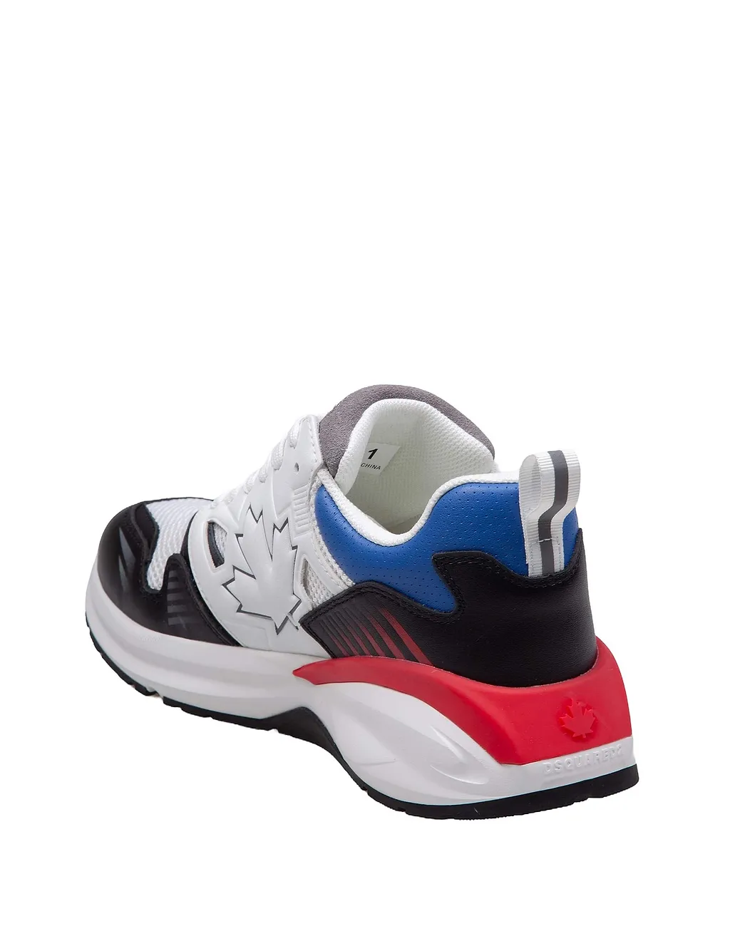 Dsquared2 Dash Maple Leaf Quilted Sneakers