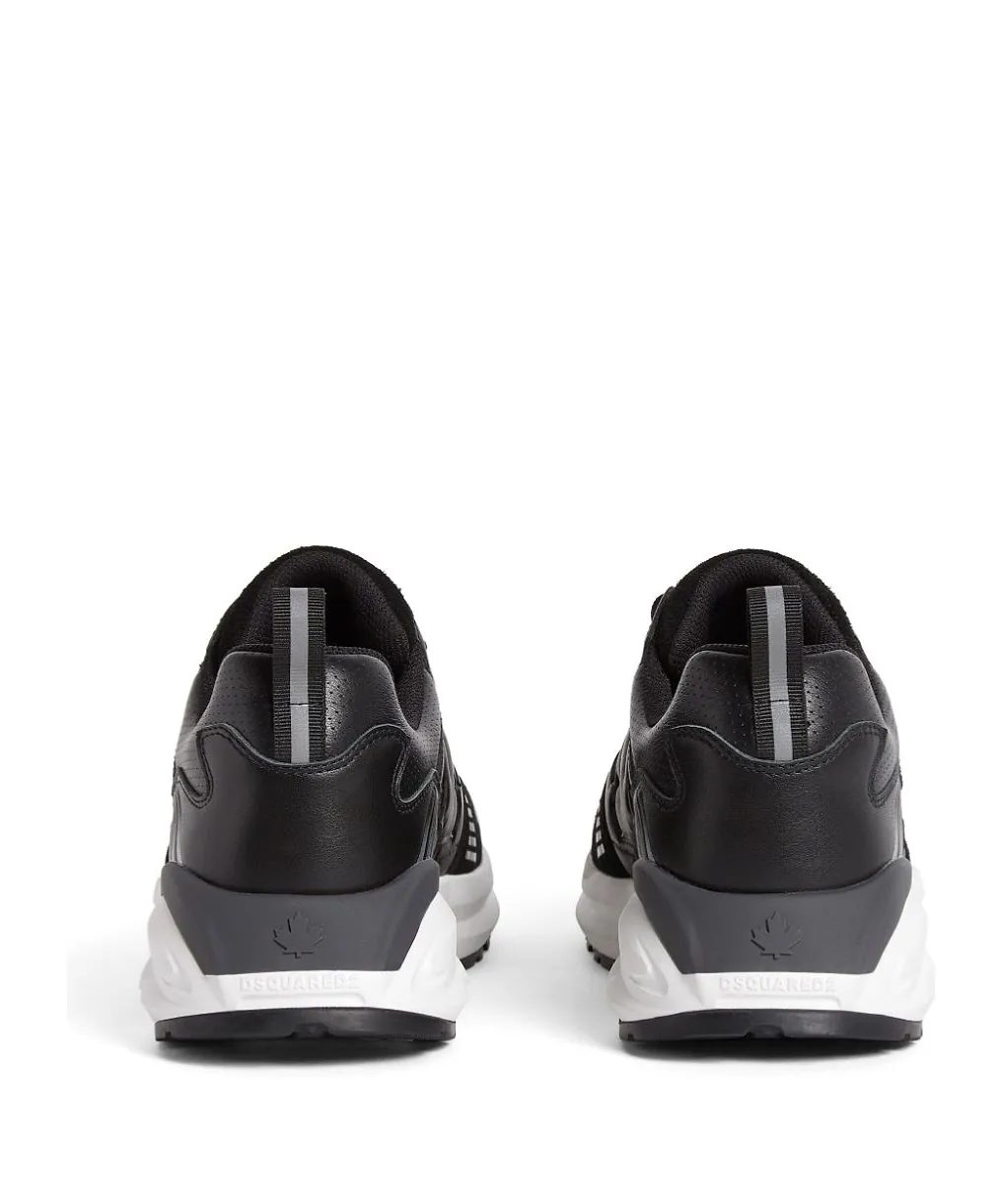 Dsquared2 Dash Maple Leaf Quilted Sneakers