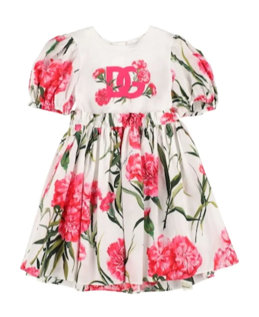 Logo-Printed Jersey Dress