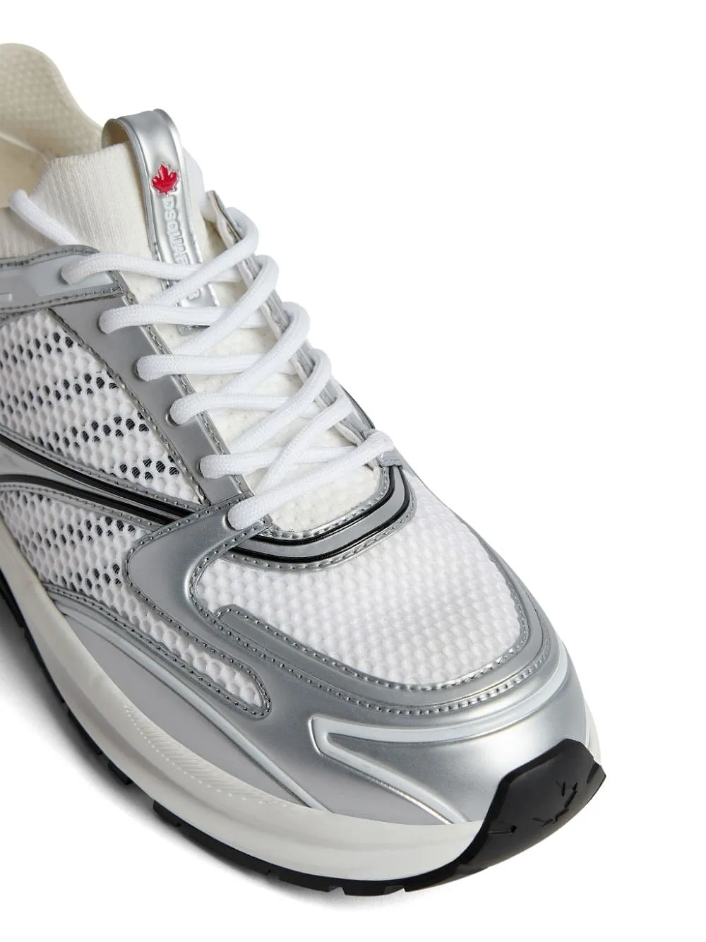 Dsquared2 Dash Panelled Mesh Lace-Up Sneakers