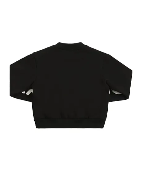 Logo Printed Short Style Sweater