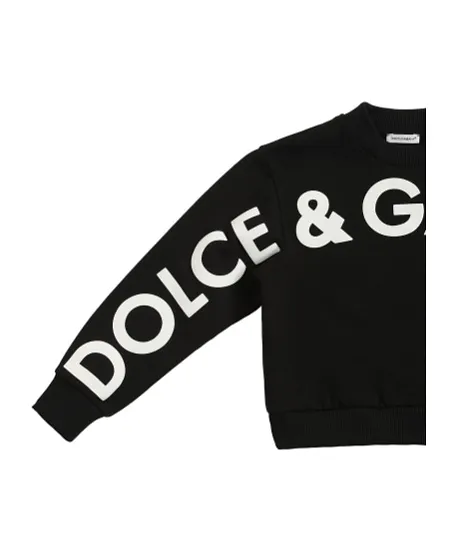 Logo Printed Short Style Sweater