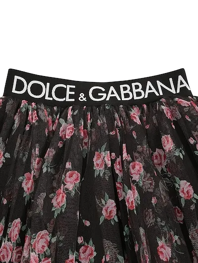 Logo Waist Skirt