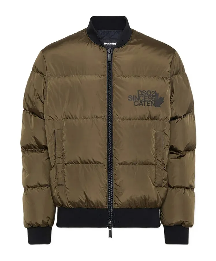 Dsquared2 Easy Puffer Bomber Jacket