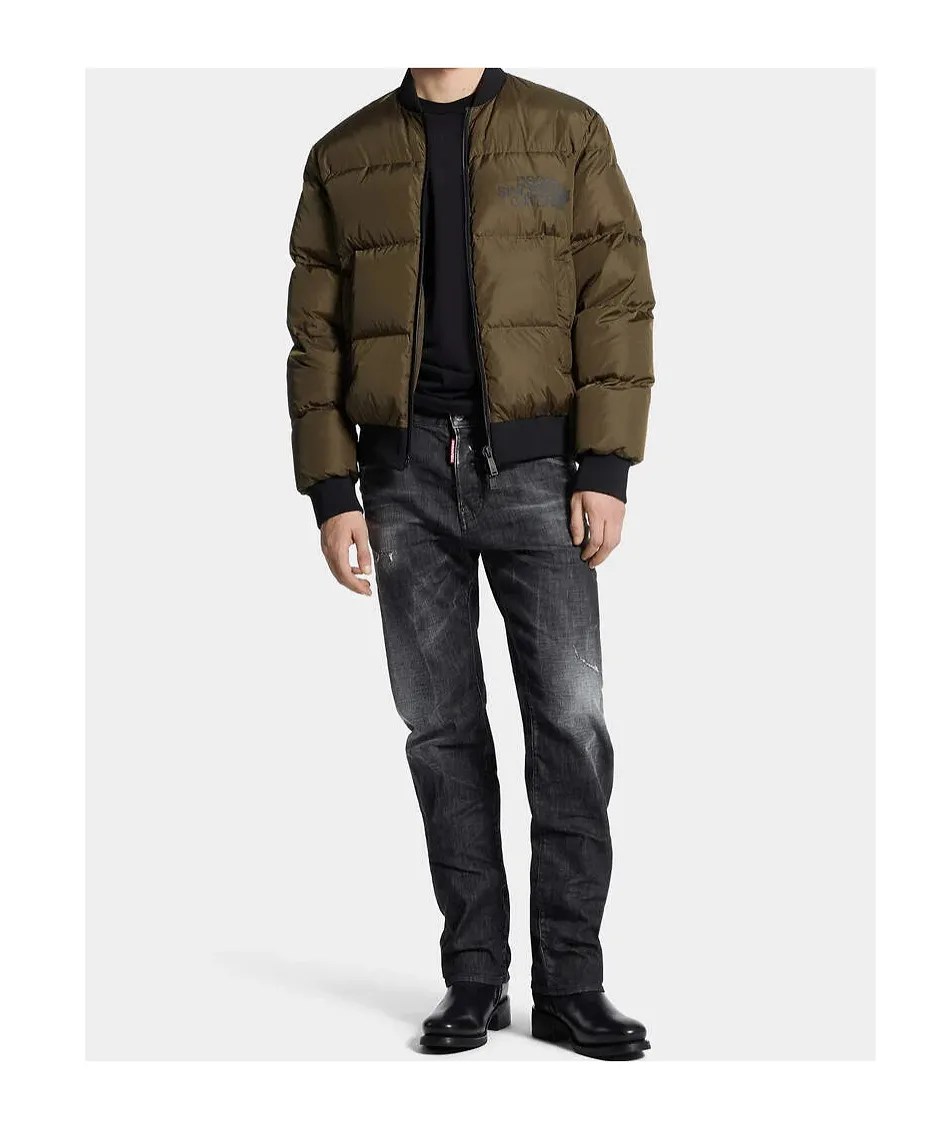 Dsquared2 Easy Puffer Bomber Jacket