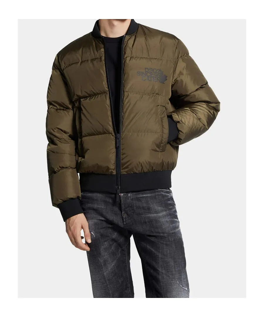 Dsquared2 Easy Puffer Bomber Jacket