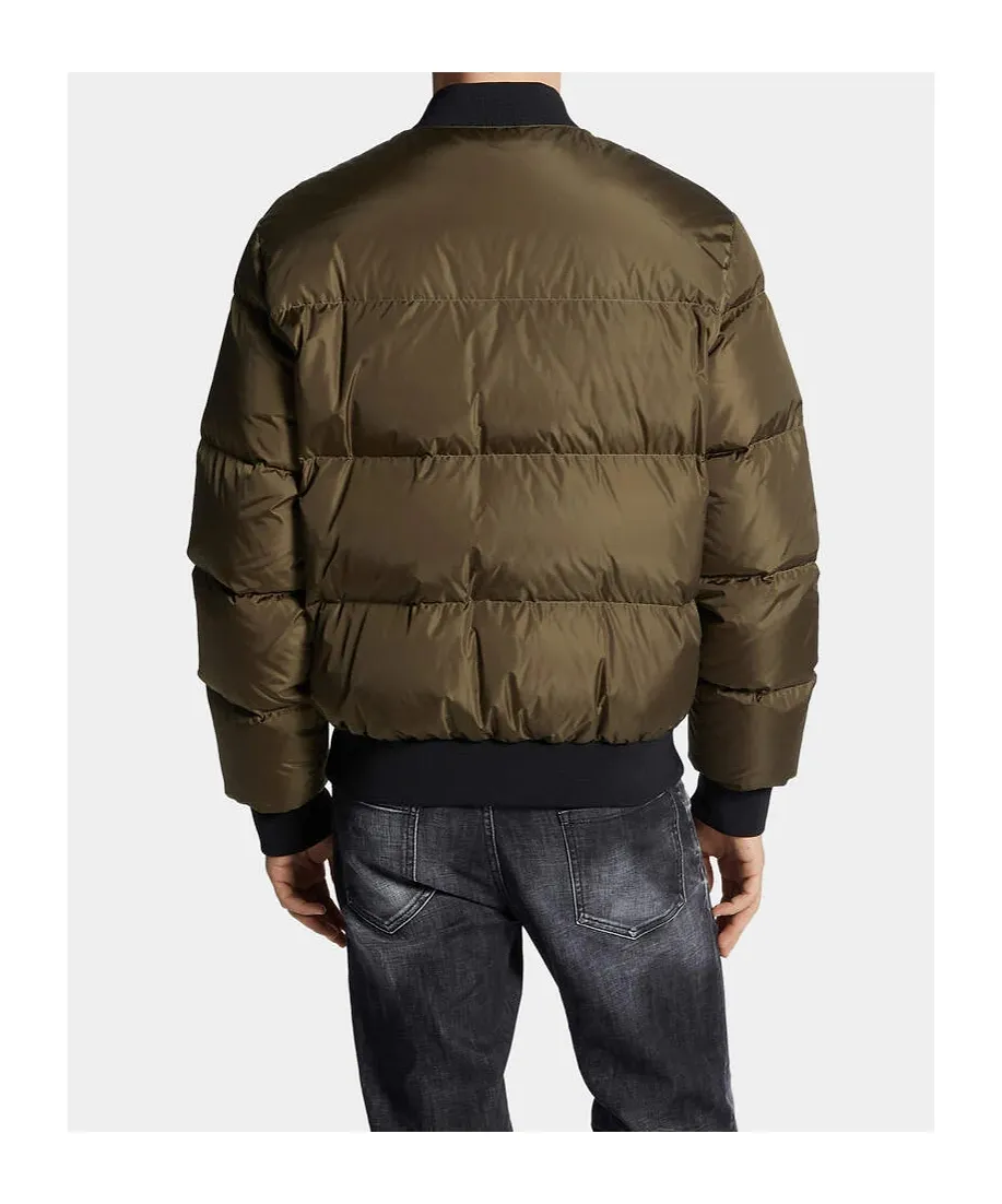 Dsquared2 Easy Puffer Bomber Jacket
