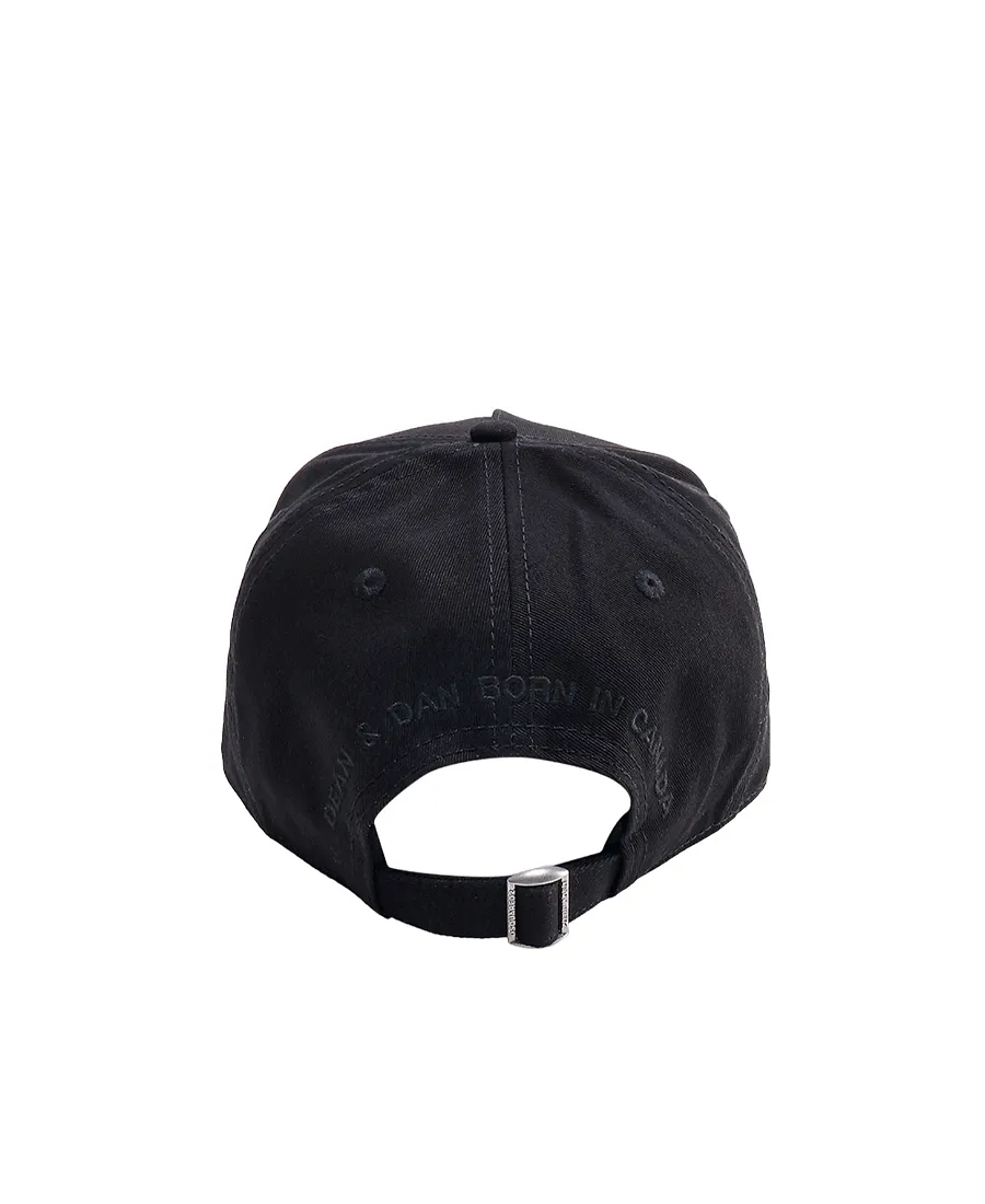 Dsquared2 Flag Patch Distressed Baseball Cap