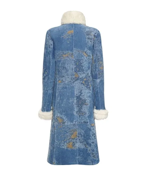 Long-Sleeved Mid-Length Coat