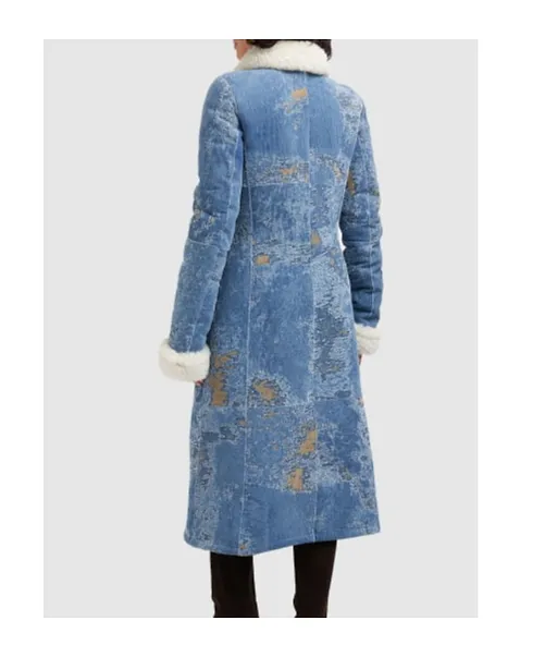 Long-Sleeved Mid-Length Coat