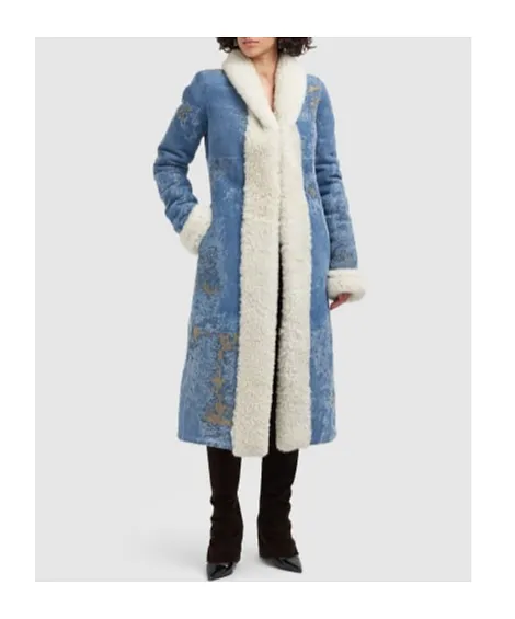 Long-Sleeved Mid-Length Coat