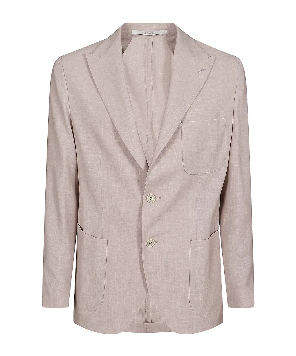 Long-Sleeved Suit Jacket