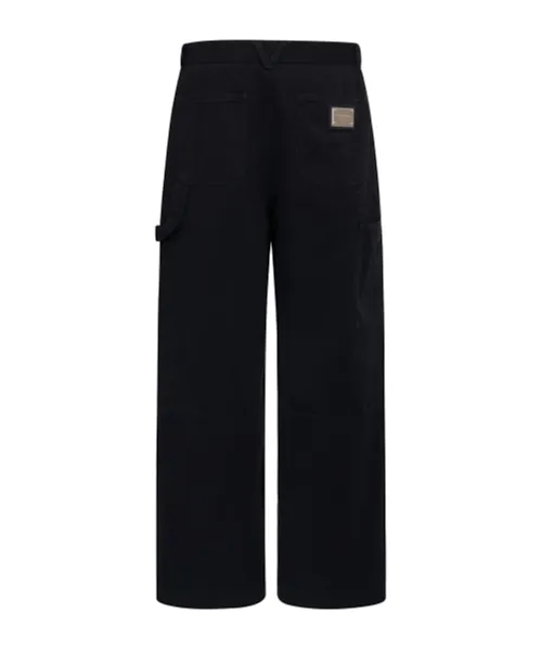 Metal Sign Casual Pants