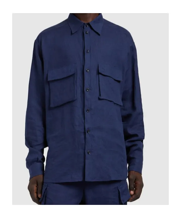 Oversized Linen Shirt