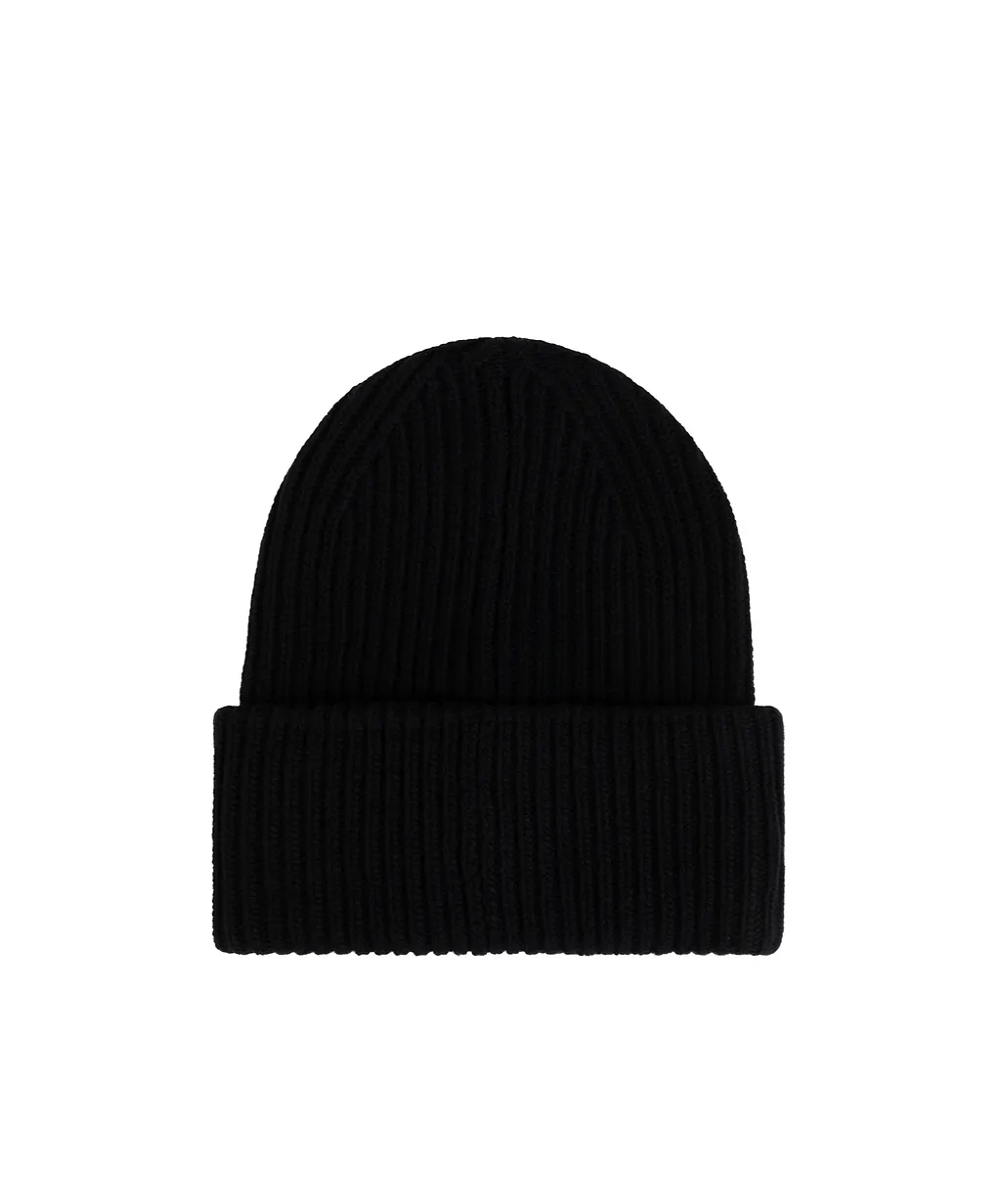 Dsquared2 Icon Appliqué Turn-Up Hem Knitted Beanie