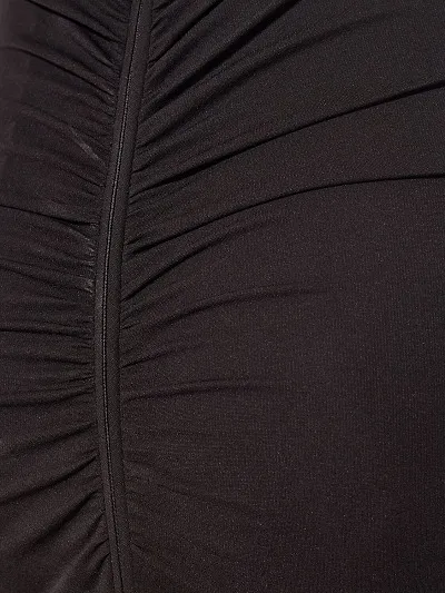 Plain Jersey Strapless Dress