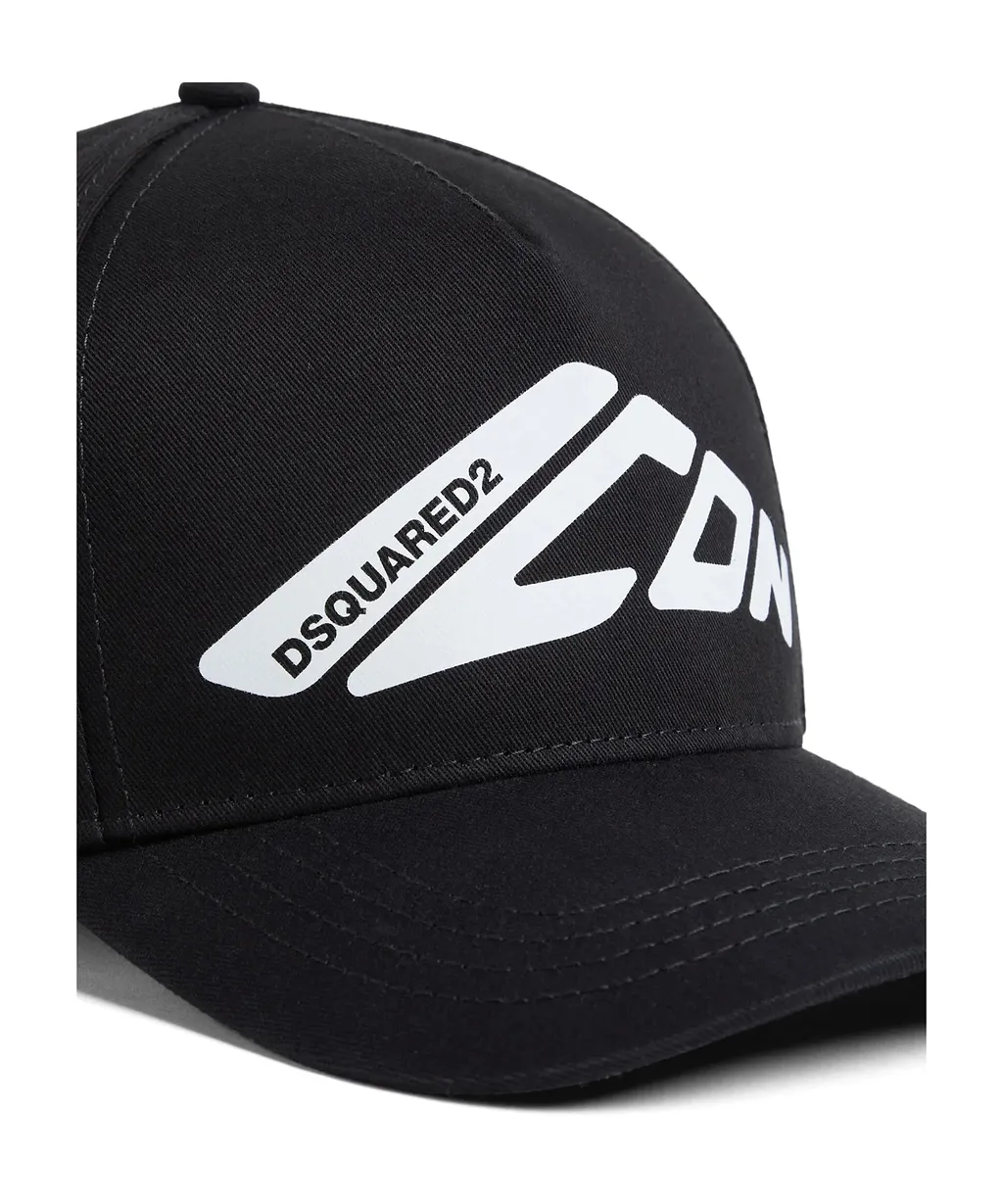 Dsquared2 Icon Logo Printed Baseball Cap