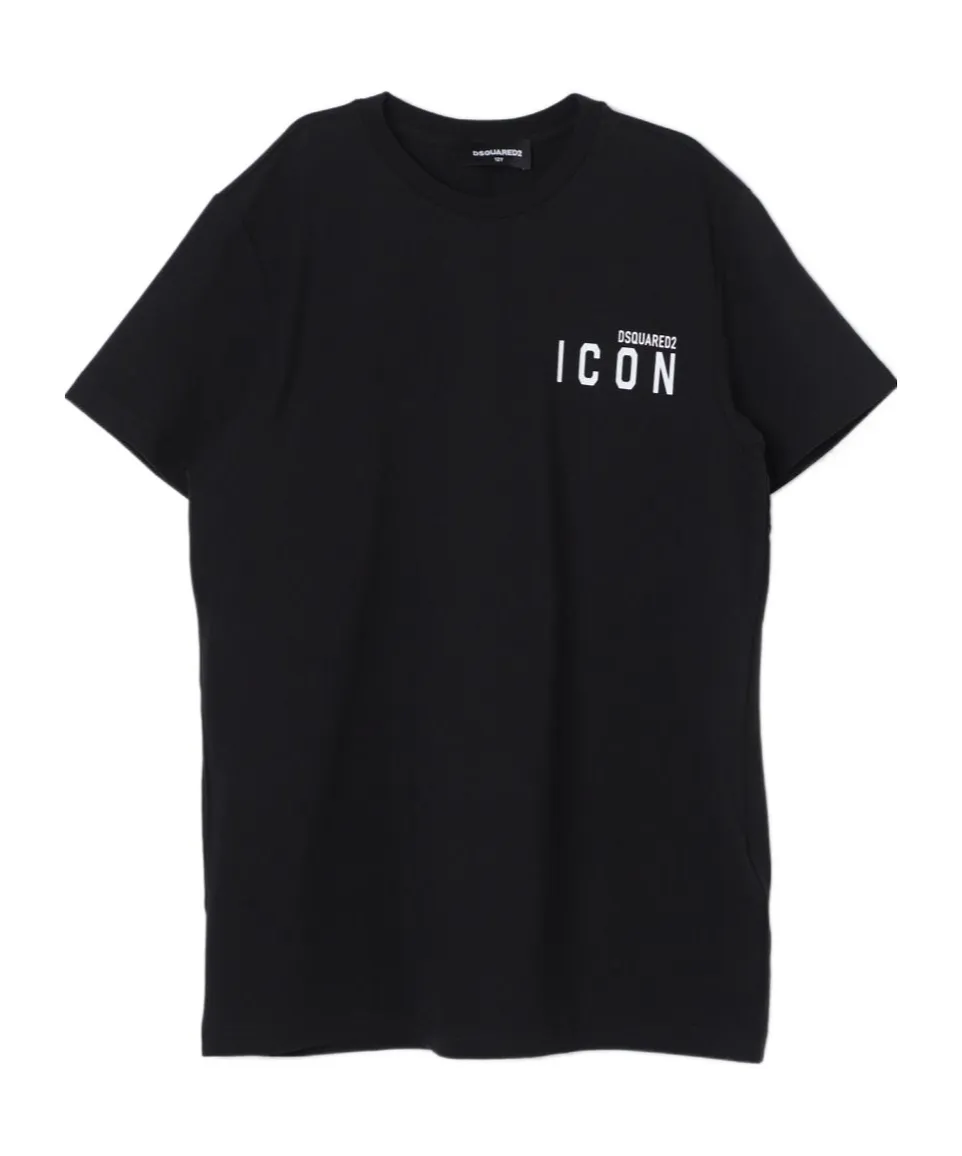 Dsquared2 Kids Be Icon Straight Hem T-Shirt