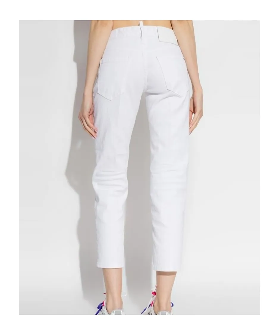 Dsquared2 Jenna Straight-Leg Jeans