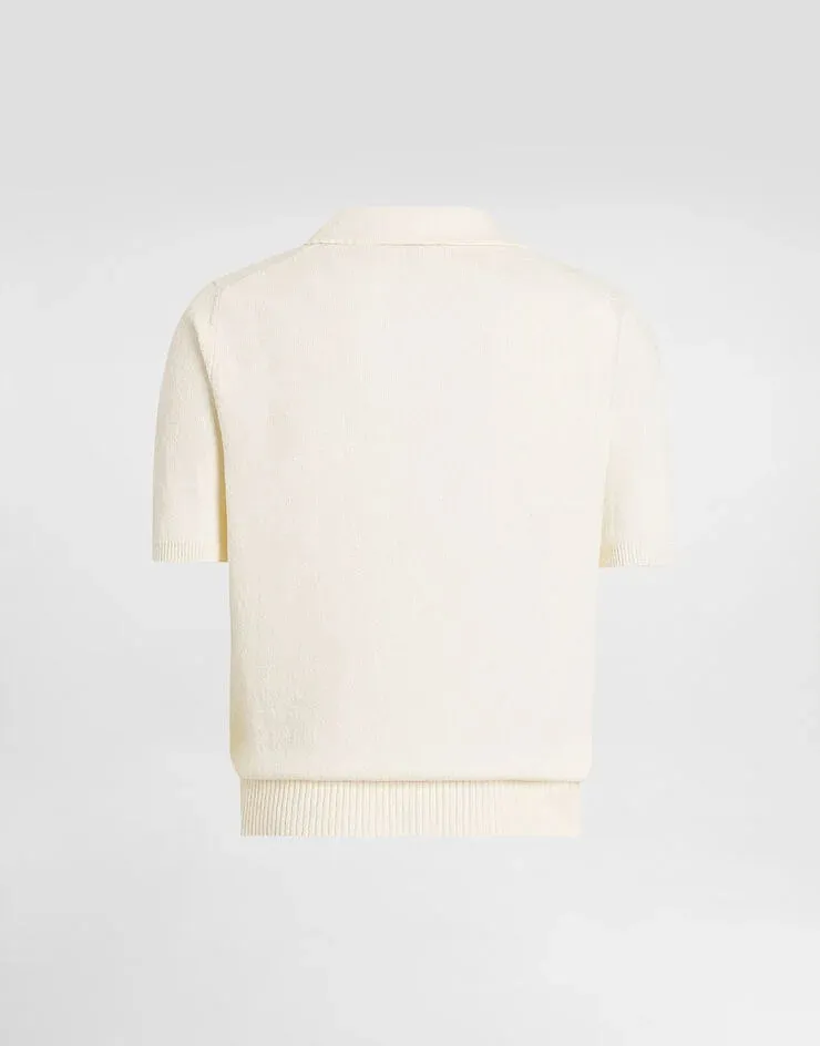 Dolce & Gabbana Logo Detailed Polo Shirt