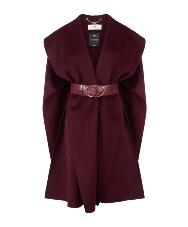 Elisabetta Franchi Belted Coat