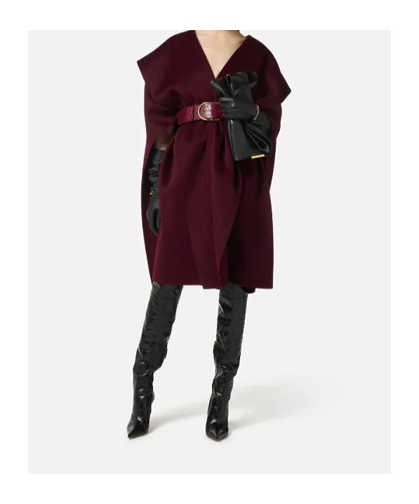 Elisabetta Franchi Belted Coat