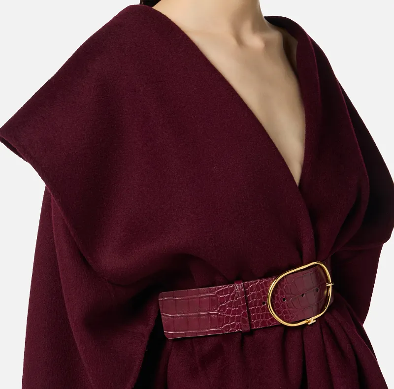 Elisabetta Franchi Belted Coat