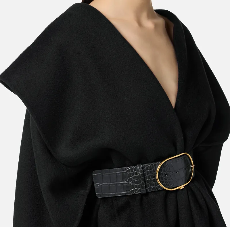 Elisabetta Franchi Belted Coat
