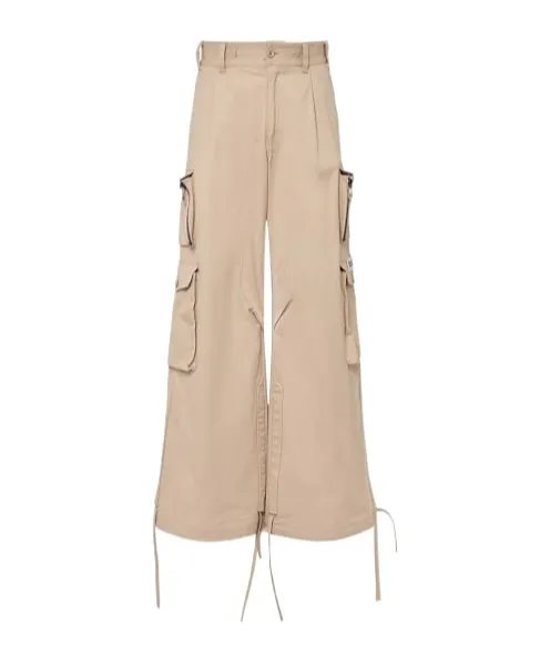 Side Bag Overalls Casual Trousers