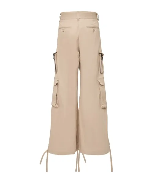 Side Bag Overalls Casual Trousers